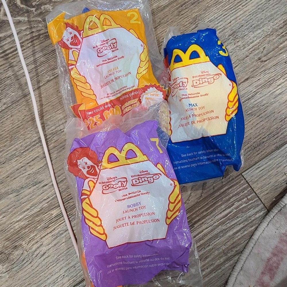 Goofy Movie Mcdonalds Toys